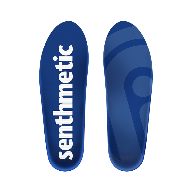 Senthmetic Arch Support Cork Insole Orthotics Inserts - Absorb Sweat, Deodorize, Dry and Clean